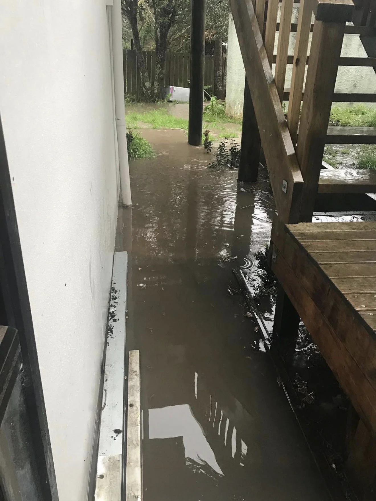 Flooding from recent cyclone Flooding from recent cyclone